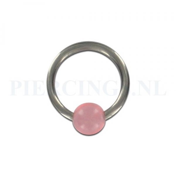 BCR 1.2 mm x 8 mm licht roze