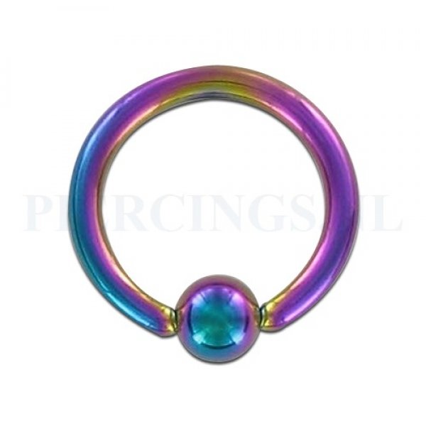 BCR 1.6 mm geanodiseerd rainbow