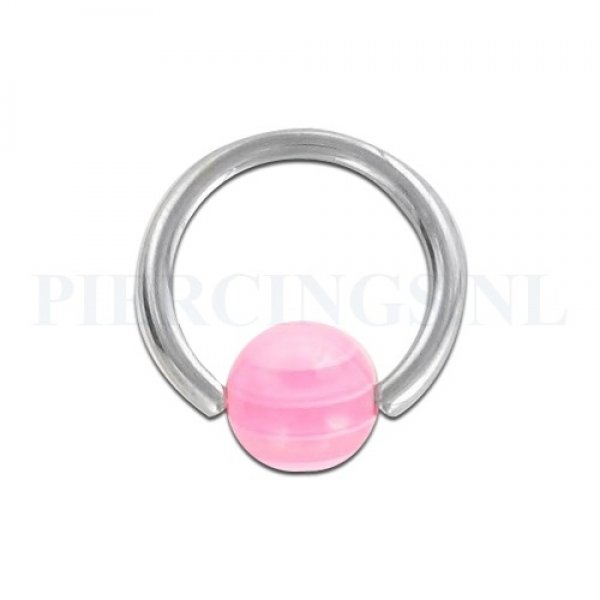 BCR 1.6 mm roze-doorzichtig