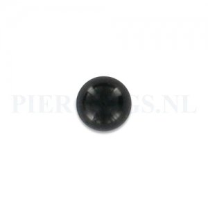 Balletje 1.6 mm acryl zwart 5 mm