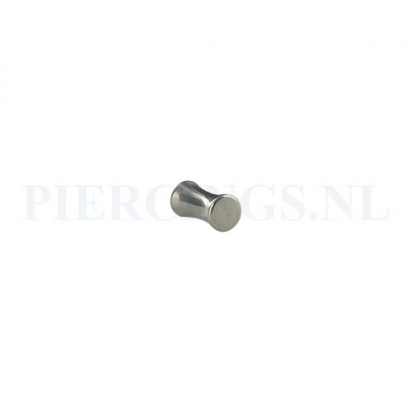 Plug double flared 4 mm 4 mm