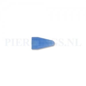 Spike 1.6 mm acryl licht blauw groot