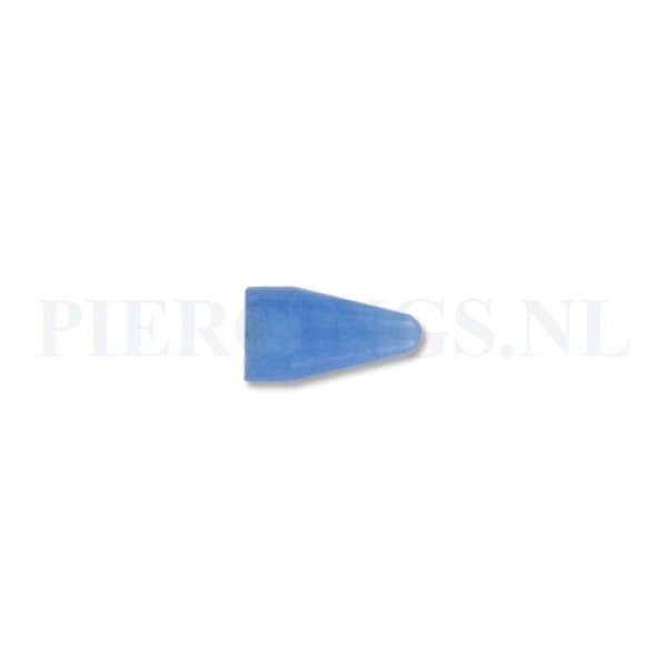 Spike 1.6 mm acryl licht blauw groot