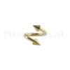 Twister 1.2 mm goud kleur spikes M